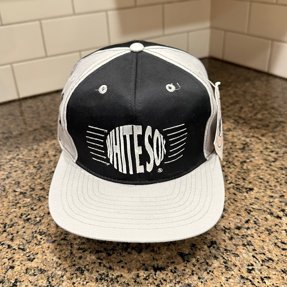 Vtg 90s Chicago White Sox Annco Snapback MLB Deadstock New